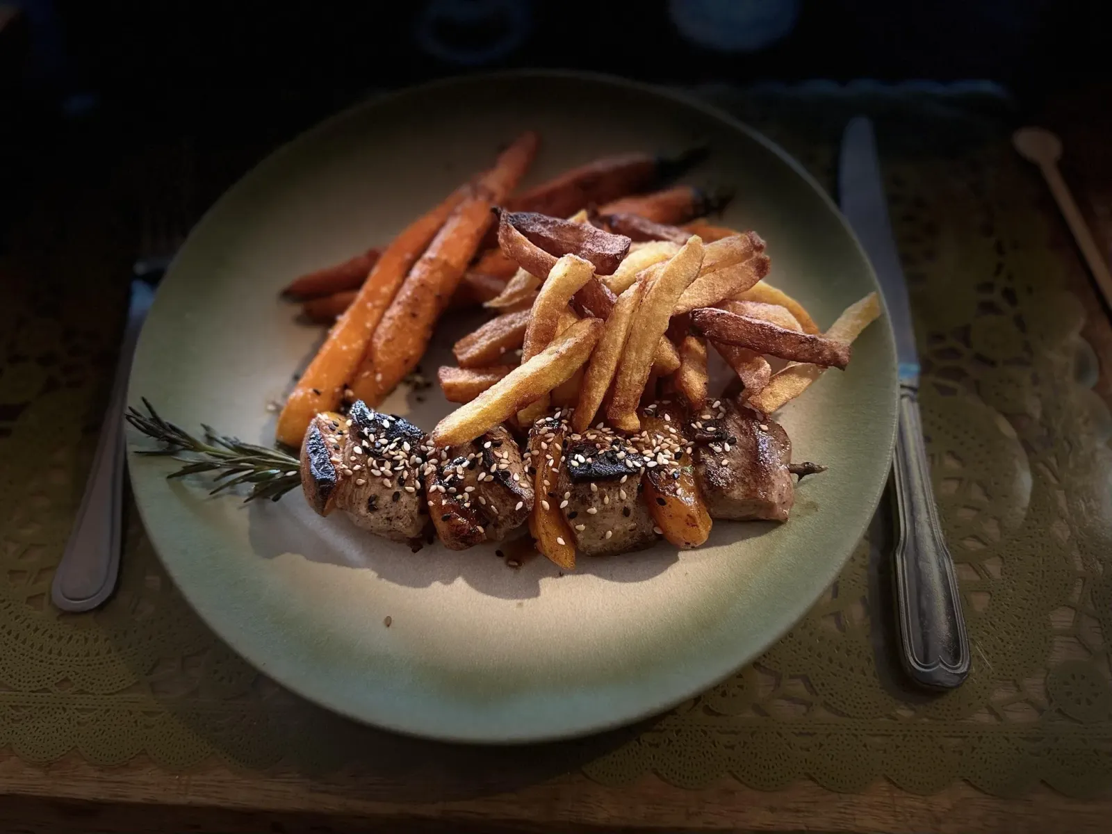 Un plat du restaurant Comme Maman